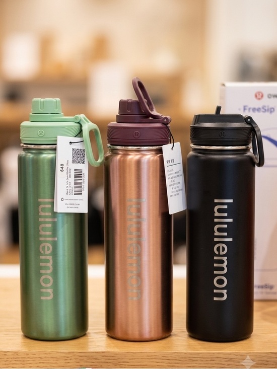 lululemon athletica Other - Lululemon athletica Back to Life Sport Bottle 24oz green copper  fitness $48